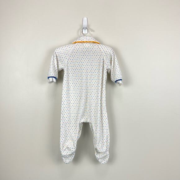 Vintage Healthtex Rainbow Polka Dot Coverall Medium USA - Picture 5 of 7